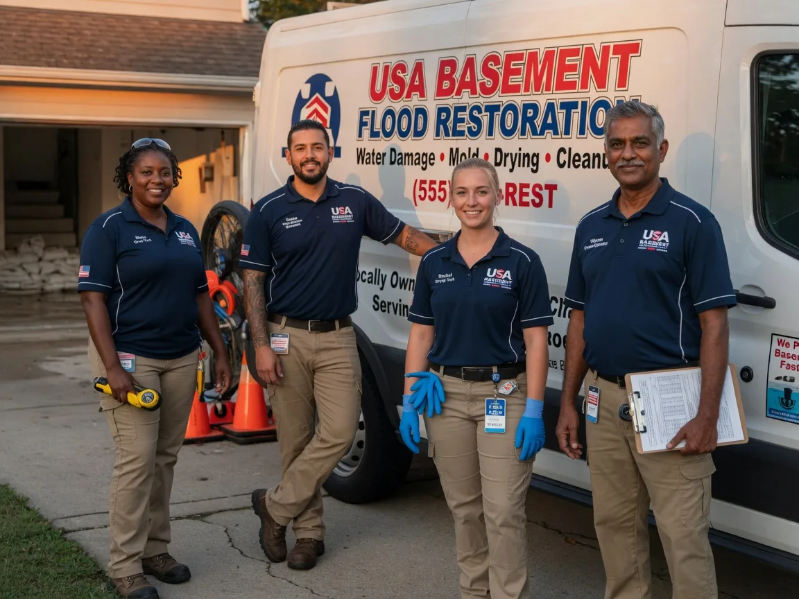 Basement Flood Cleanup company in Chouteau, OK